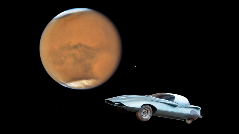 Illustration for article titled This Custom 1964 Corvette Going to Auction Would Look Much Better Going to Space